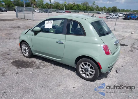 2013 Fiat 500 Pop from USA, damaged, VIN 3C3CFFAR1DT534312